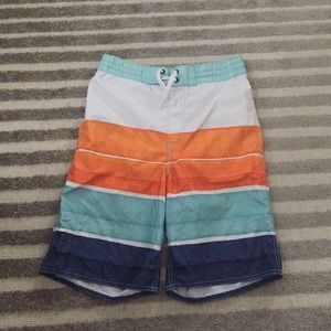 Cute striped swim shorts